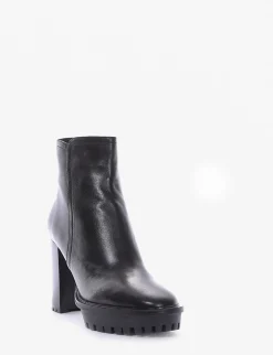 stivaletto tacco 10 cm nero