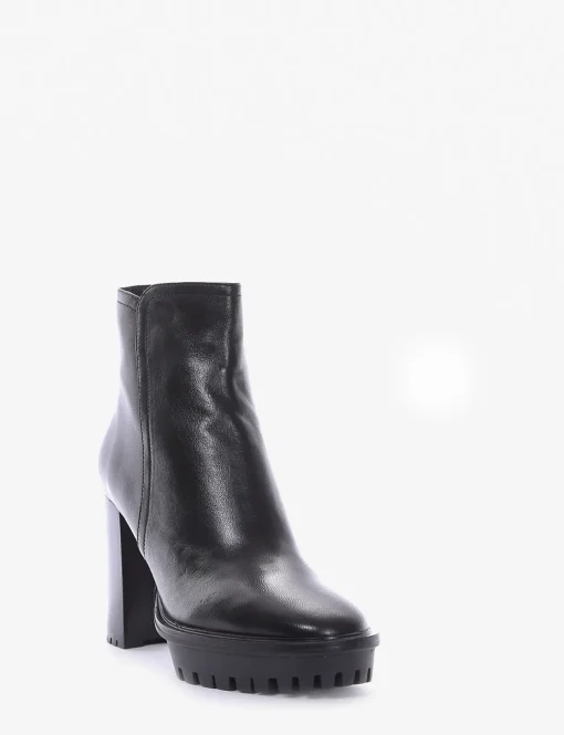 stivaletto tacco 10 cm nero