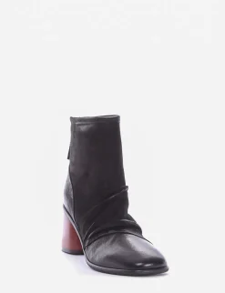 stivaletto tacco 5 cm nero