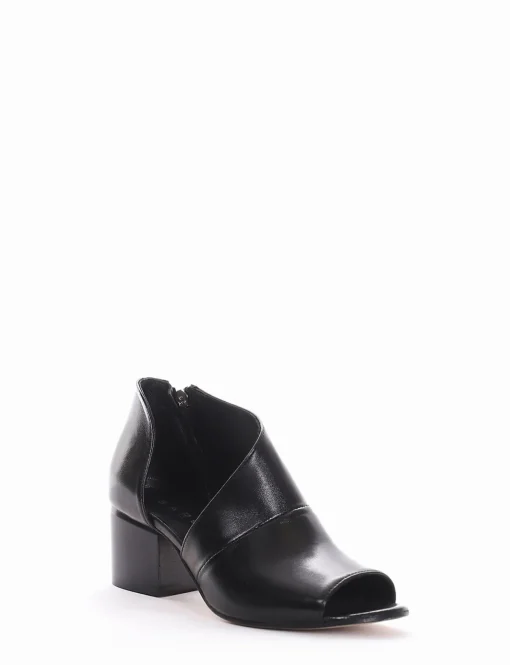 stivaletto tacco 5 cm nero