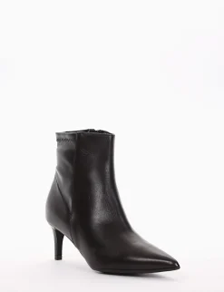 stivaletto tacco 5 cm nero