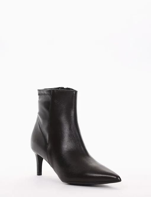 stivaletto tacco 5 cm nero