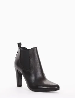 stivaletto tacco 8 cm nero