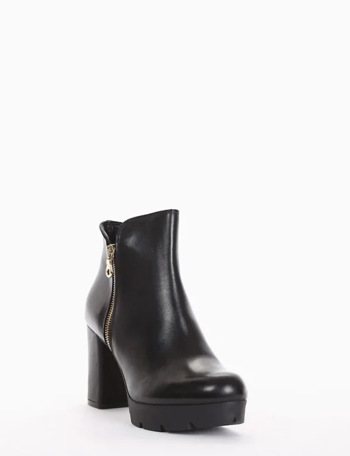 stivaletto tacco 8 cm nero