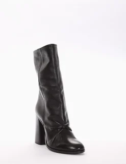stivaletto tacco 9 cm nero