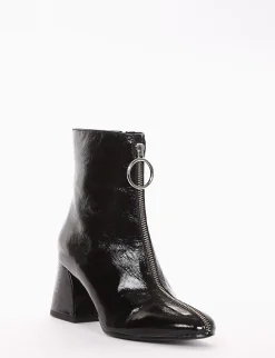 stivaletto tacco 6 cm nero