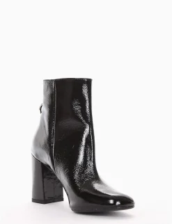Stivaletto tacco 8 cm nero