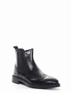 stivaletto tacco 2 cm nero