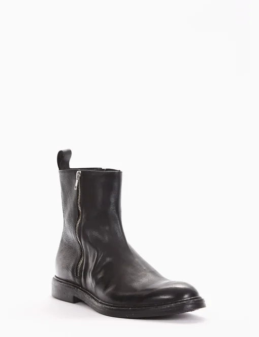 stivaletto tacco 2 cm nero