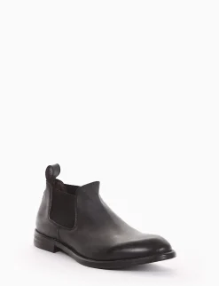 stivaletto tacco 2 cm nero