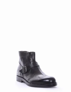 stivaletto tacco 2 cm nero