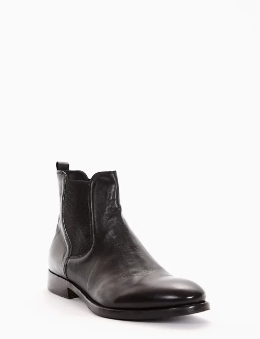 stivaletto tacco 2 cm nero