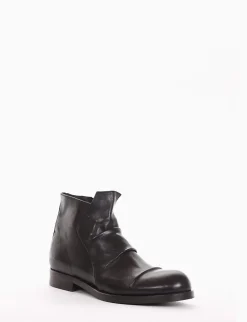 stivaletto tacco 2 cm nero