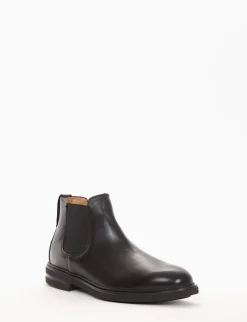 stivaletto tacco 2 cm nero