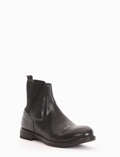 stivaletto tacco 2 cm nero