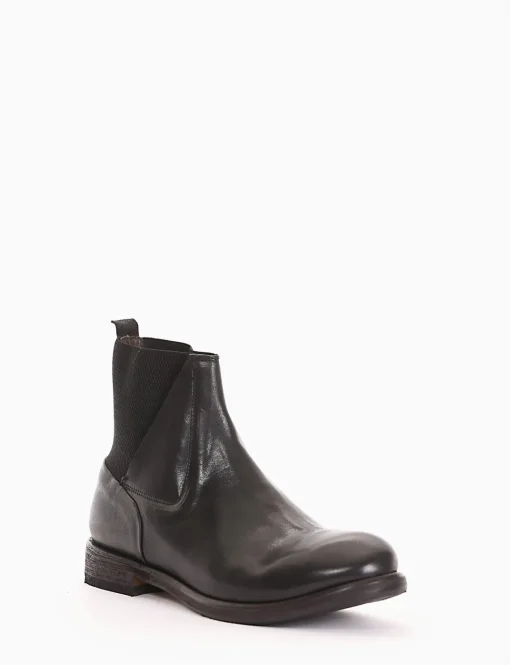stivaletto tacco 2 cm nero