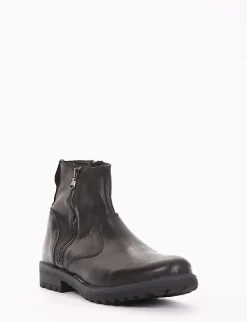 stivaletto tacco 2 cm nero