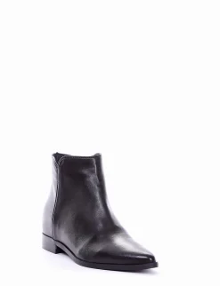 stivaletto tacco 2 cm nero
