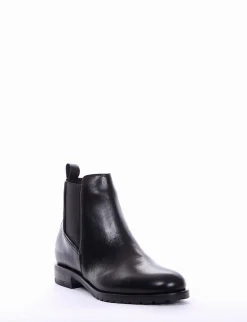 stivaletto tacco 2 cm nero