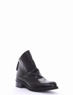 stivaletto tacco 2 cm nero