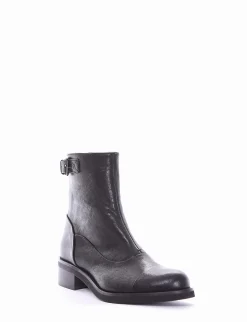 stivaletto tacco 2 cm nero
