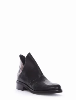 stivaletto tacco 3 cm nero