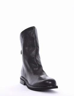 stivaletto tacco 2 cm nero