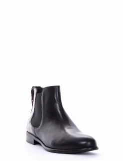 stivaletto tacco 2 cm nero
