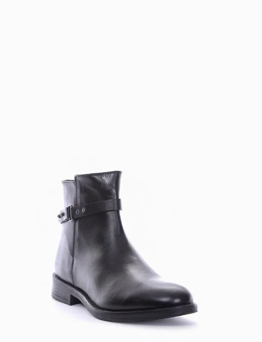 stivaletto tacco 2 cm nero