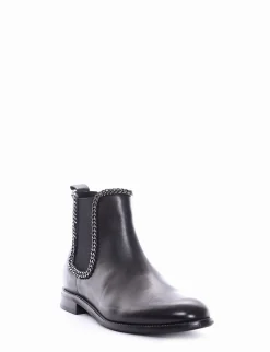 stivaletto tacco 2 cm nero