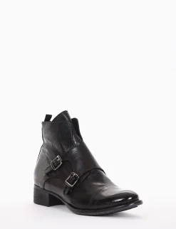 stivaletto tacco 3 cm nero