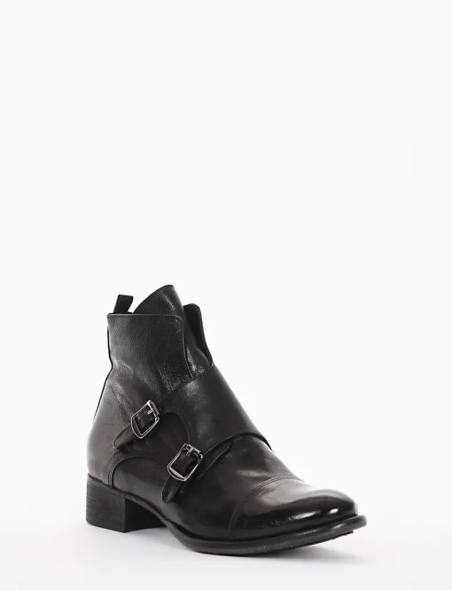 stivaletto tacco 3 cm nero