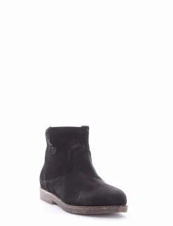stivaletto tacco 2 cm nero