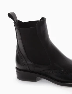 stivaletto tacco 3 cm nero