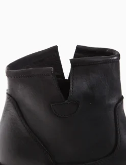 stivaletto tacco 3 cm nero