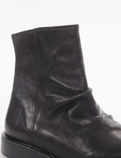 stivaletto tacco 2 cm nero