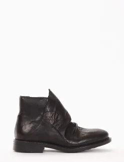 stivaletto tacco 2 cm nero