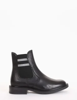 stivaletto tacco 2 cm nero
