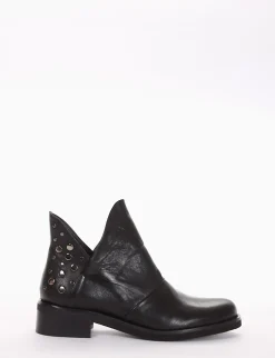 stivaletto tacco 3 cm nero
