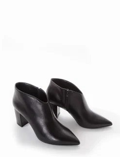 stivaletto tacco 8 cm nero