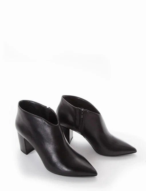 stivaletto tacco 8 cm nero
