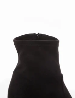 stivaletto tacco 8 cm nero