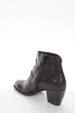 stivaletto tacco 6 cm nero