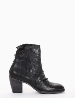 stivaletto tacco 6 cm nero