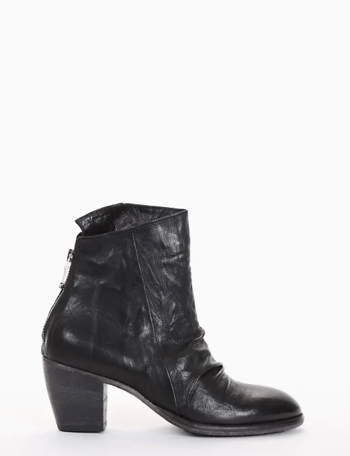 stivaletto tacco 6 cm nero