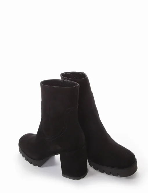 stivaletto tacco 7 cm nero
