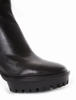 stivaletto tacco 10 cm nero