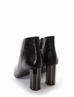 stivaletto tacco 10 cm nero