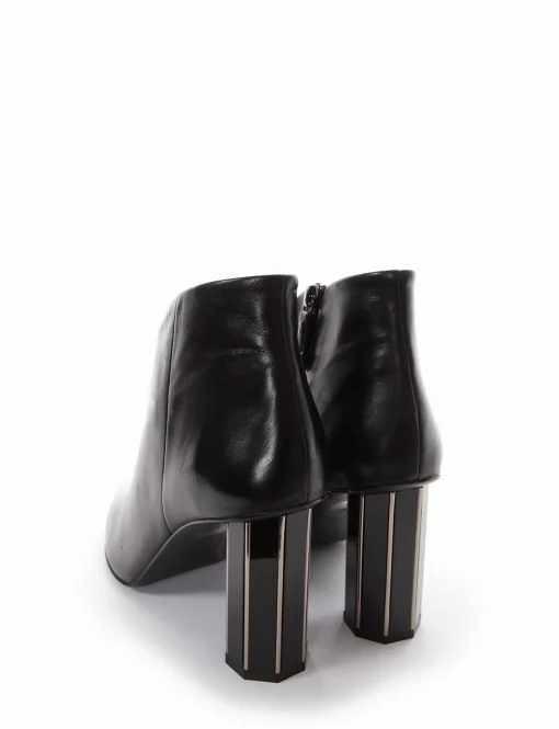 stivaletto tacco 10 cm nero