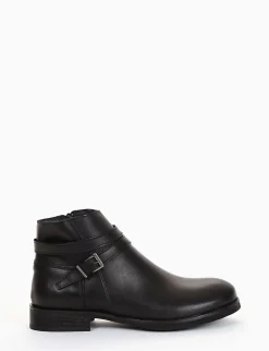 stivaletto tacco 2 cm nero